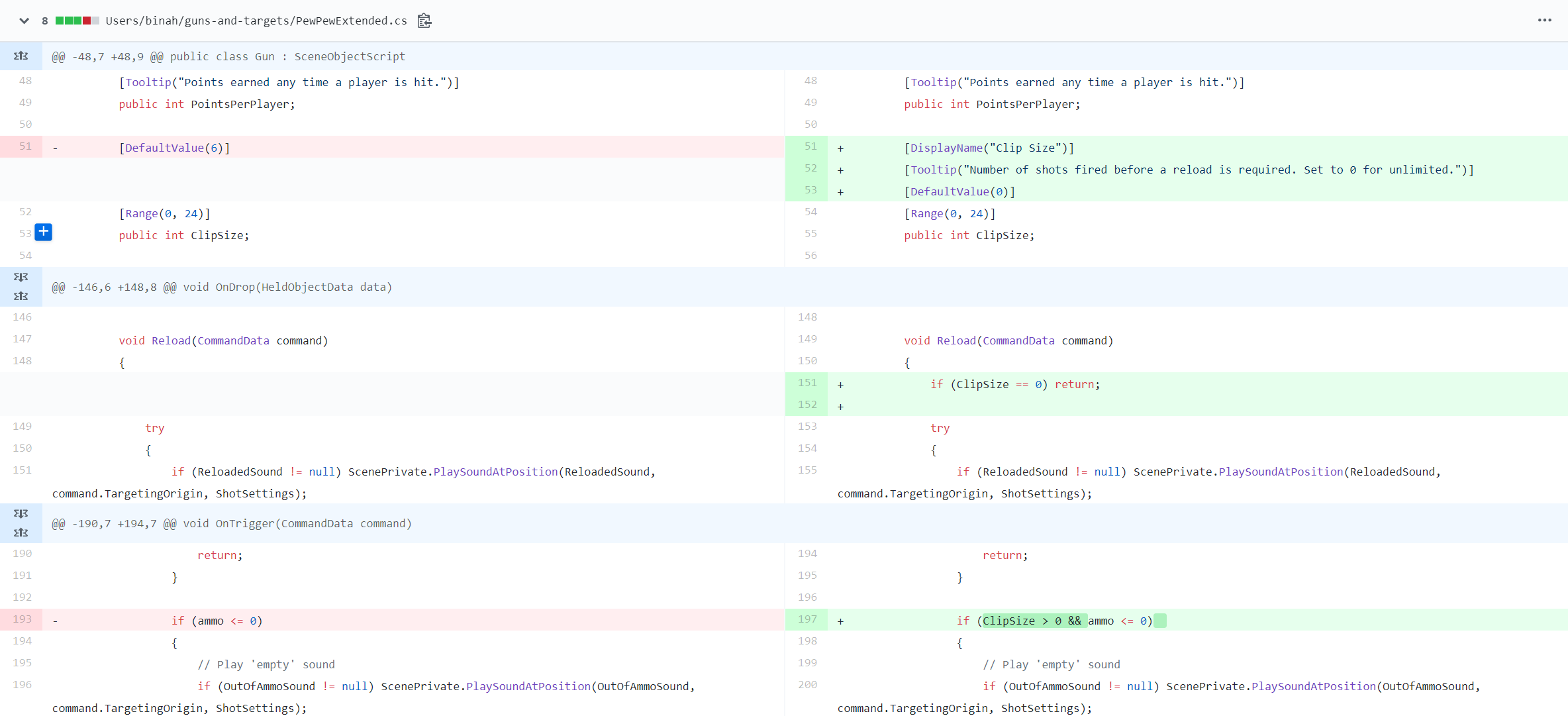 infinite clip script